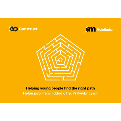 Go Construct Careers Adviser Postcard