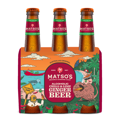 Matso's Ginger Chilli & Lime Btl 330ml