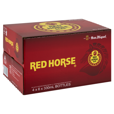 BTL - San Miguel Red Horse Beer - 8.0% - 4x6x330ml