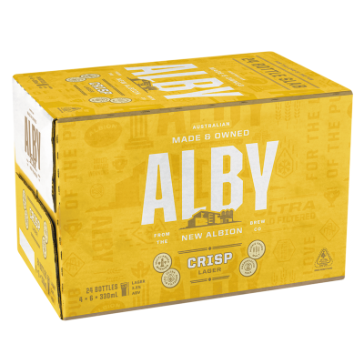 Alby Crisp Btl 330ml