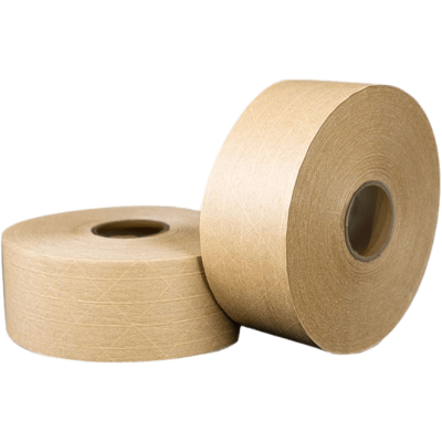 3-WAY REINFORCED GUMMED TAPE  70MM X 450' X 10 ROLLS        
